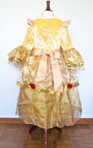 Belle-Prinzessinnen-Kleid-gold-2